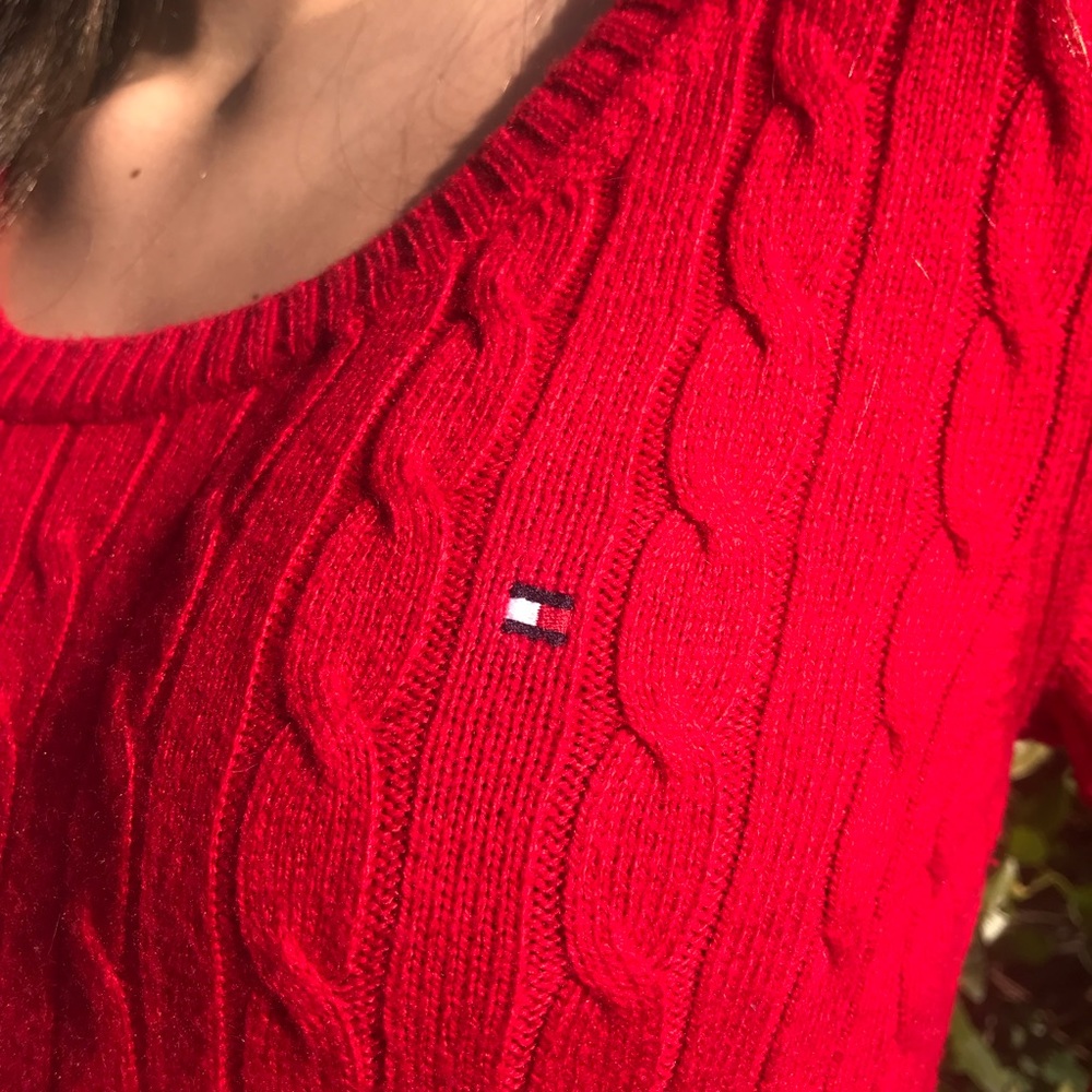 TOMMY HILFIGER❤️ cable knit sweater